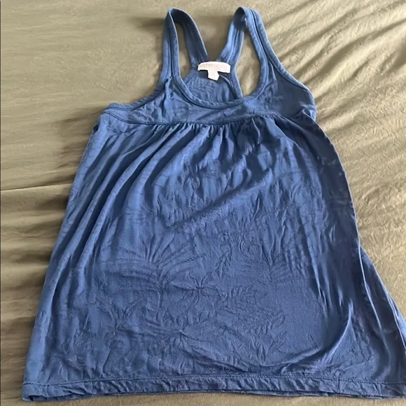 Aeropostale Blue Relaxed Sleeveless Tank Top - Picture 1 of 5